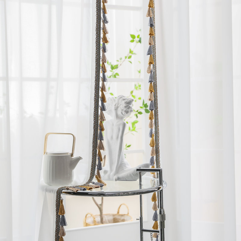 Athena Rayon Curtains, 45" W x 96" L