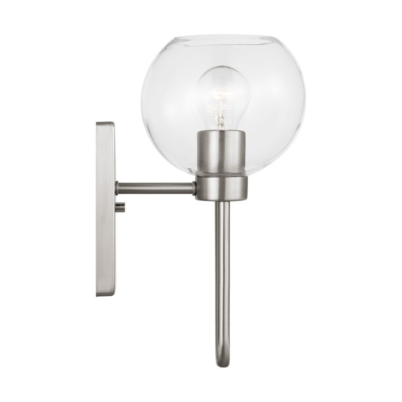 1 - Light Bath Sconce, Brushed Nickel