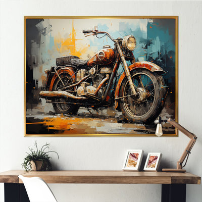 Rustic Motocyle Odyssey