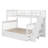 Fashionable Twin-Over-Full Bunk Bed With Trundle-1206371307