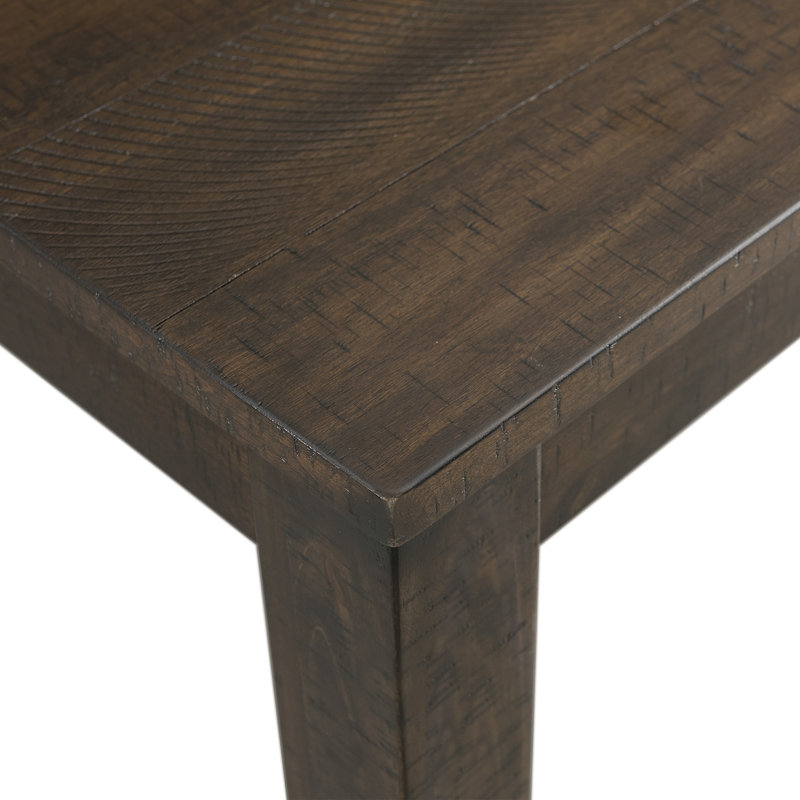 Esdras 6 - Person Solid Wood Solid Wood Top Four Leg Dining Set