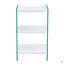 Trois niveaux de tables de chevet.-471373186