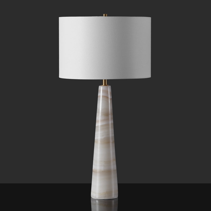Ismeralda Jade Stone Table Lamp