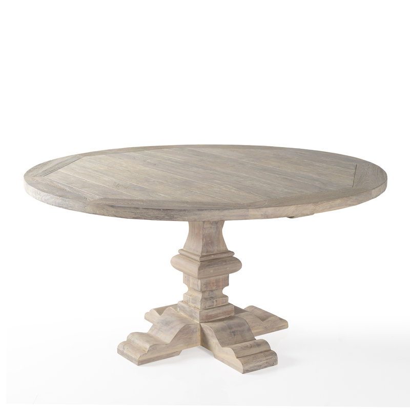 Table de salle à manger en bois massif Franz