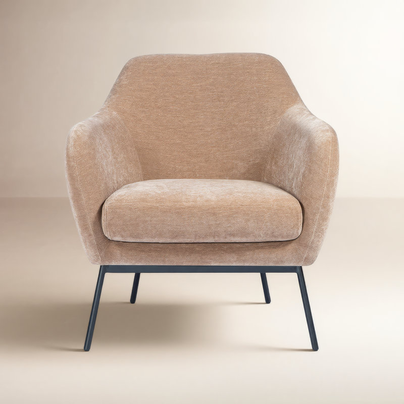 Zurich Accent Chair Forest Green, Chocolate