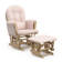 Hoop Glider with Ottoman
