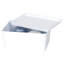 Bac de rangement en plastique Rebrilliant avec couvercle, panier blanc avec poignée pour l'organisation, polyvalent pour salle de classe, tiroirs, bureau, bureau, salle de jeux, tablettes, placards-537184619-539648809