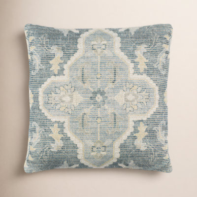 Alain 22" x 22" Embroidered Pillow Cover