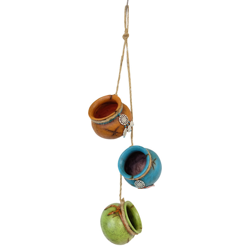 Ensemble de 3 pots muraux Southwestern Dreamcatcher