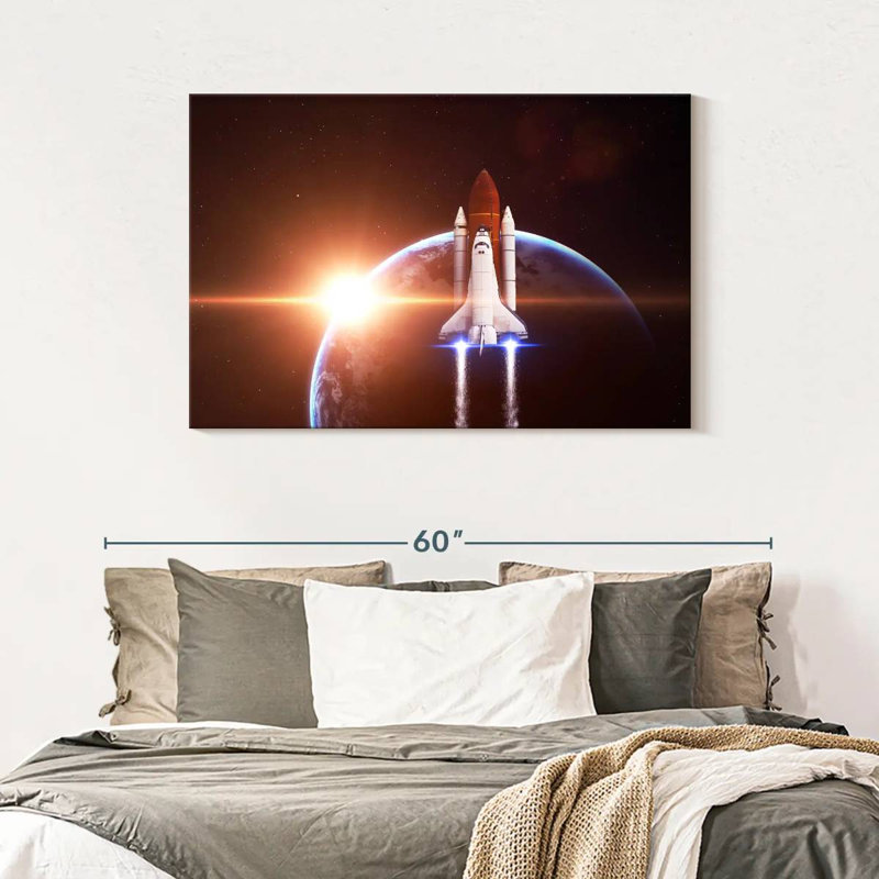 Oberle Spaceship Earth, 30" H x 45" W