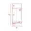 180 Armoire, Two Shelves, Double Door, Metal Rod, One Drawer