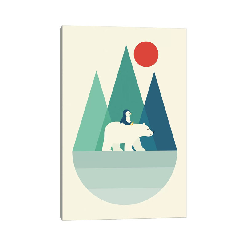 Bear You by Andy Westface - Wrapped Canvas Print, 66.04 cm H x 45.72 cm W x 1.91 cm D