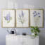 Toile encadrée de qualité lilas botanique - délicat prêt à accrocher-69983088-69983084