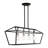 Veasey 4 - Light Steel Dimmable Kitchen Island Square / Rectangle Chandelier-574135770
