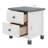 Stylish Wooden Nightstand With Two Drawers For Kids, Functional End Table-112336612