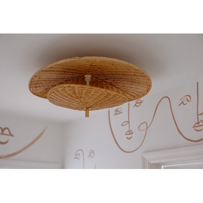 Marigold 3 Light Semi Flush Mount by Megan Molten x Mitzi