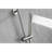 Height Adjustable Handheld Shower With 28 - Inch Slide Bar And 59 Hose, Stainless Steel, Multiple Spray Choices For Different Applications Hose Bar, Modifiable, Brushed Nickel Finish, Steel Long