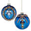 Fancy Ball Ornament - 4 Inches Set Of 6