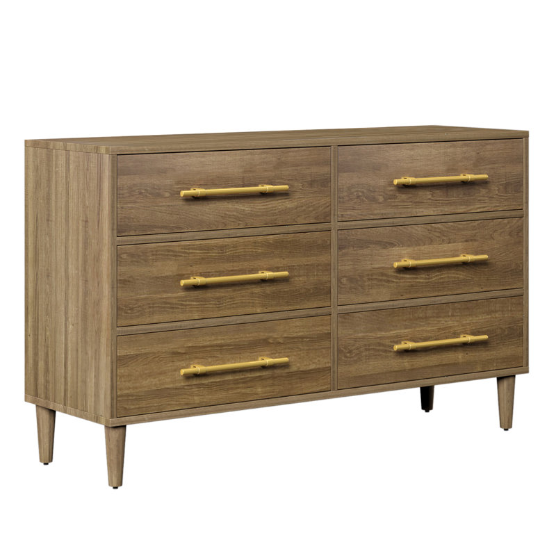 54 " W 6 - Drawer Dresser