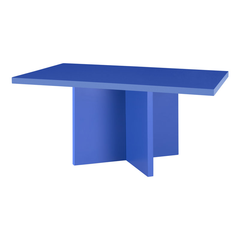 Blodwin Dining Table, Blue Pruss