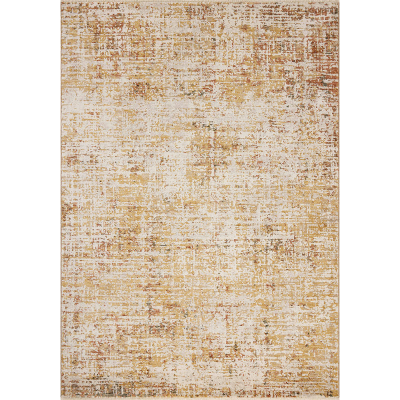 Loloi Nellie Sunset / Pebble Area Rug, Rectangle 5'1" x 7'6"