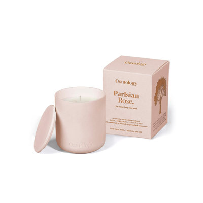 Bougie parfumée Parisian Rose - Bergamote rose et violet