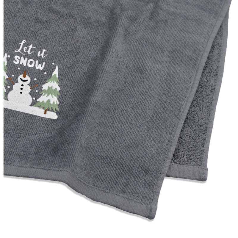 Cotton Tea Towel Kitchen Towel, Grey
