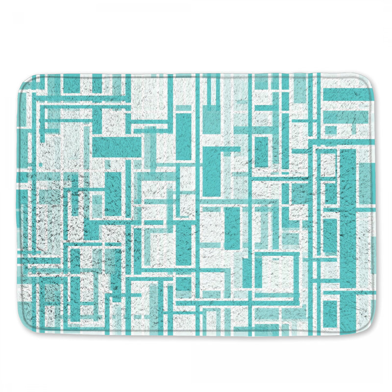 Tapis de bain Blue, 24in W x 17in L