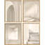 Mid-Century neutre, impression encadrée 4 pièces-90605144-90605146