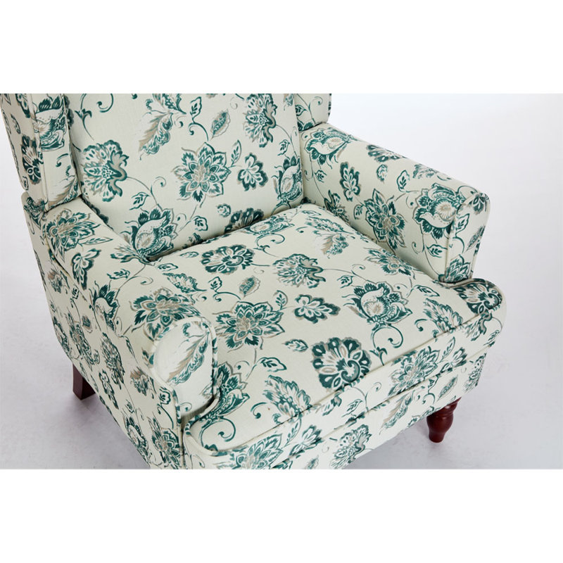 Upholstered Fabric Armchair