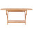 Pavonea 6 - Person Teak Wood Patio Dining Set with Rectangular Table-1160319098