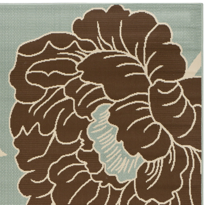 Engelbert Performance Floral Rug, Rectangle 8' x 11'