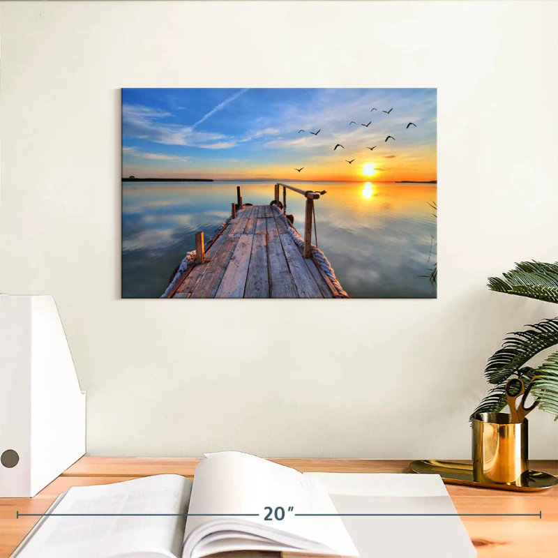 Aletra Boardwalk To Sunset, 8" H x 12" W