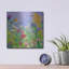 Art mural luxueux en métal «Wild» par Marvindale, 12 po x 12 po-114799937