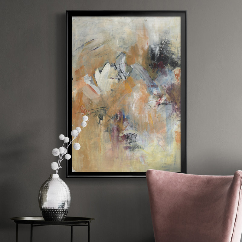 «Frozen Spring I», reproduction d'art sur toile, H 42,5 po x l 30,5 po x P 1 po, Cadre noir