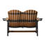 Banc Adirondack de 52 po, noir-880751567