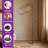Aarzo 69.6'' Arched/Arc Rattan Floor Lamp With Led Light and Remote Control