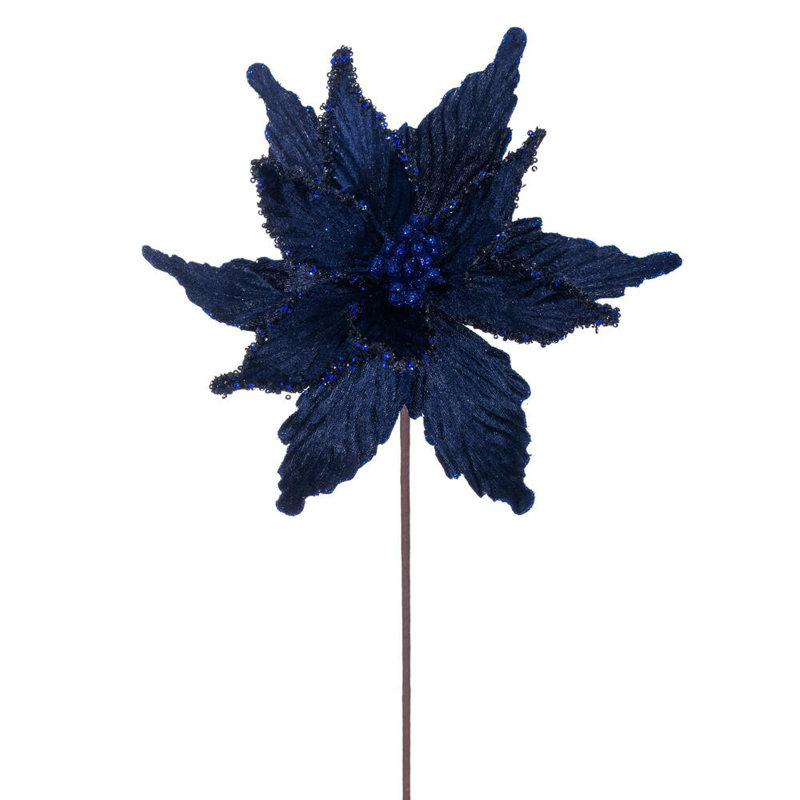 Tiges de poinsettia Cliffo, Bleu minuit