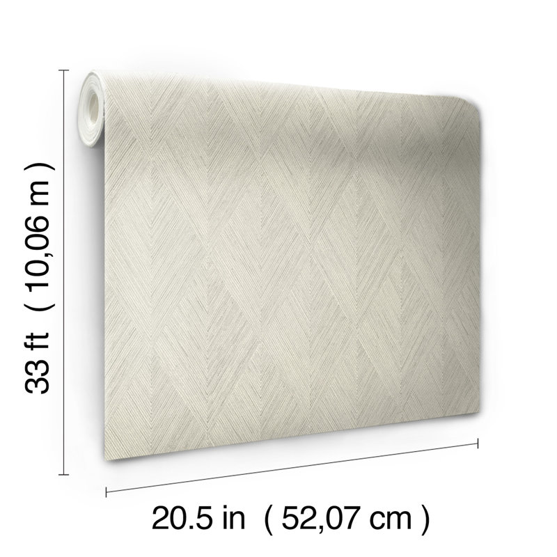 Papier peint Belmont, Taupe