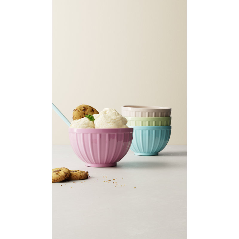 Argélia Ice Cream Melamine Dessert Bowl