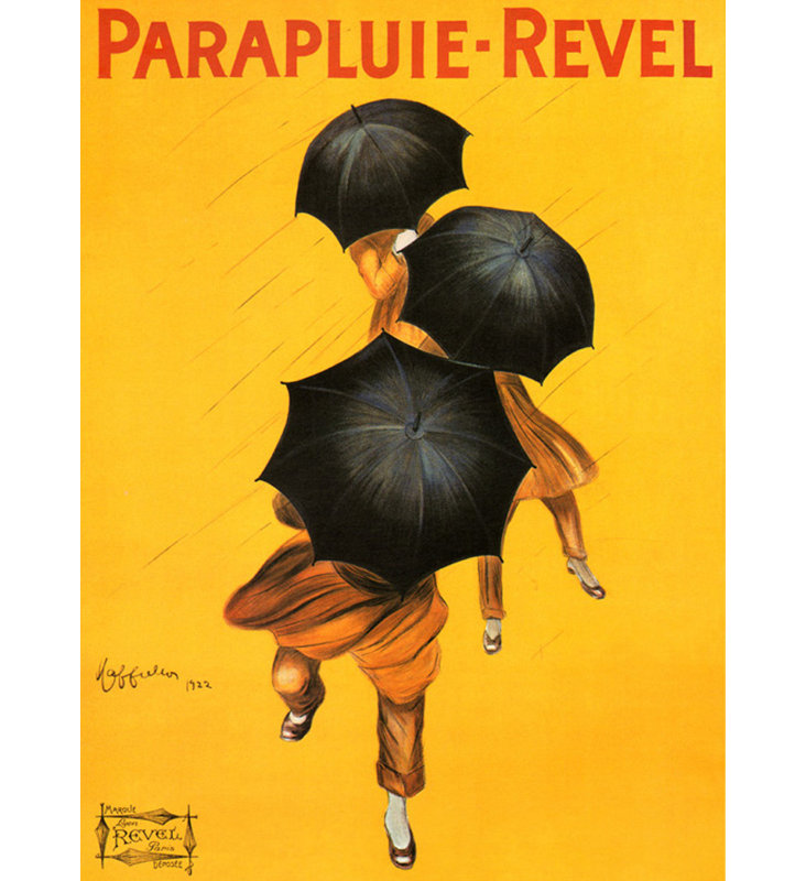 Parapluie Revel, 48" H x 35" W