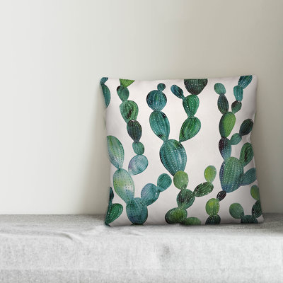 Floral Throw Pillow