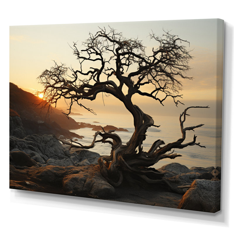 Photo de plage Sables d'or VI - impression, Toile tendue, H 16 po x l 32 po x P 1 po