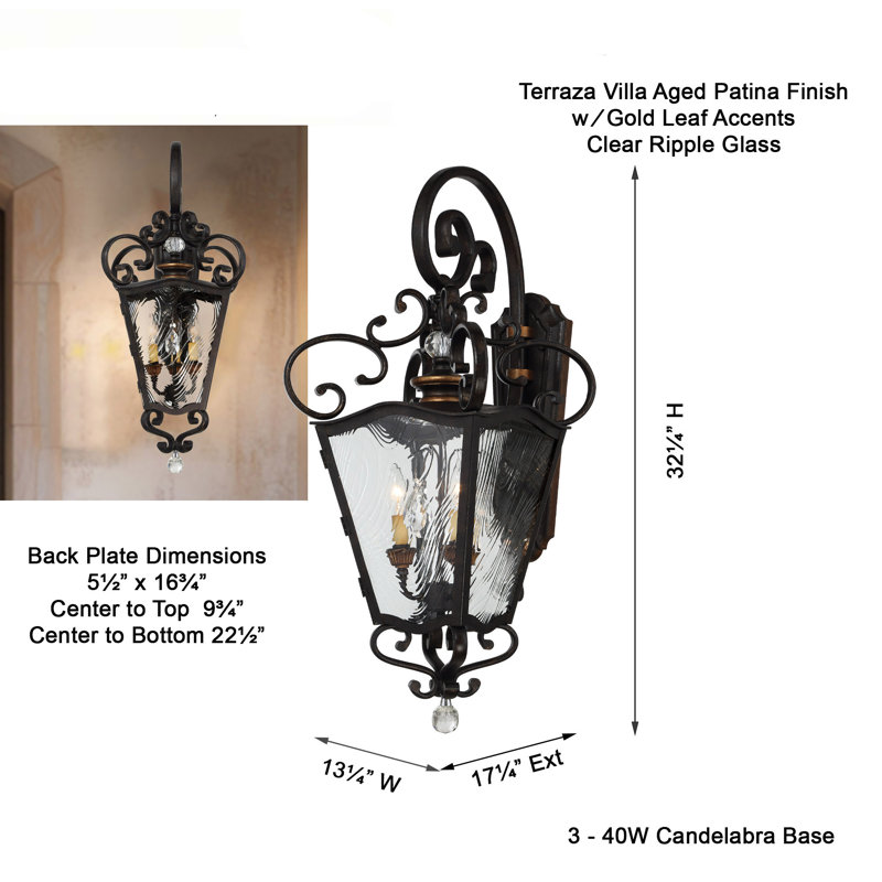 Abilyn Steel Wall Light