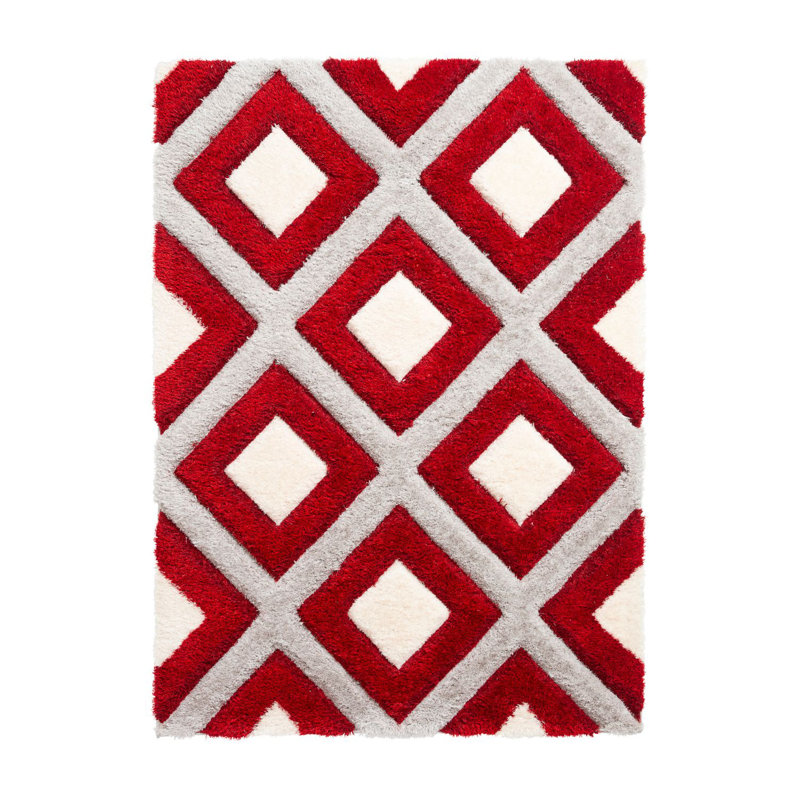 Olympia area rug Machine Woven Rectangle Grey, Rectangle 80 x 150cm
