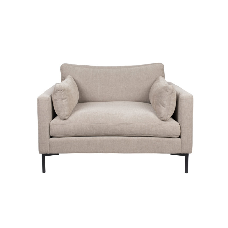 Summer Loveseat, Beige Polyester Blend