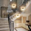 Dandelion 8-Light Sputnik Crystal Chandelier Starburst Sunburst Ceiling Lighting-1122614468