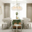 Theresa Cluster Chandelier with Glass Accents-16554924-16554925