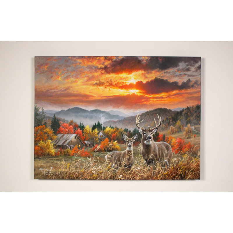 November Light 18x24 Fully Illuminated ColorChange LED Print