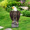 Majestic Garden Eagle Statue for Porch and Outdoor Decor